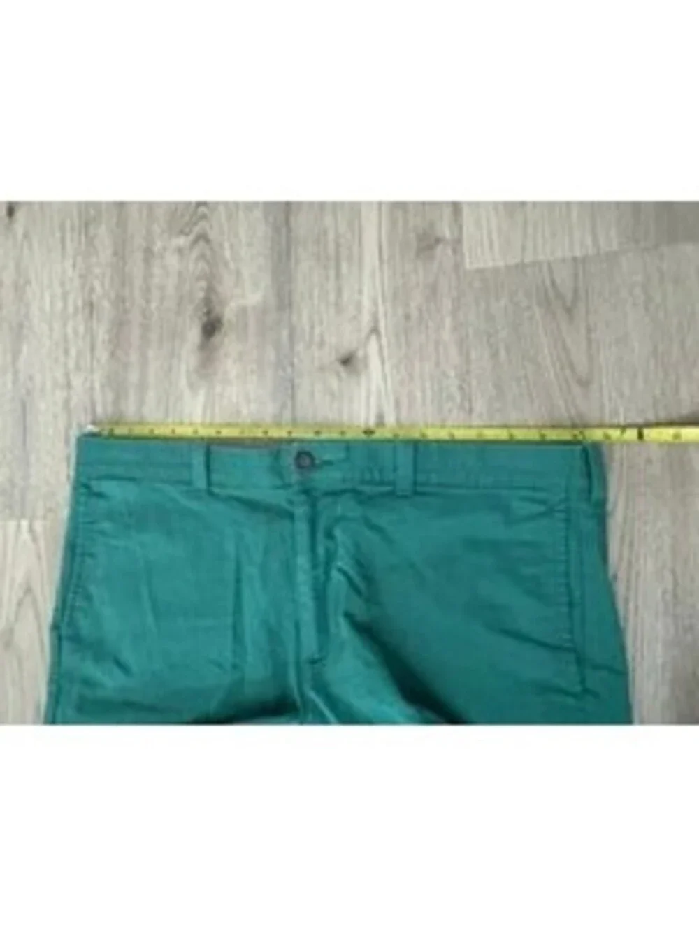 J.Crew Mens Chino Shorts Size 38 Green 7 Inch Inseam Stretch Cotton Casual